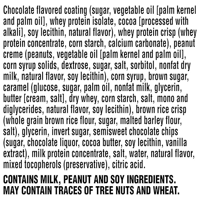 Gatorade Whey Protein Recover Bars, Peanut Butter Chocolate, 2.8 ounce bars (Pack of 12)